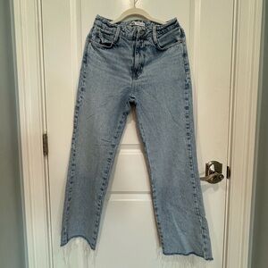 ZARA straight leg jeans, size 4